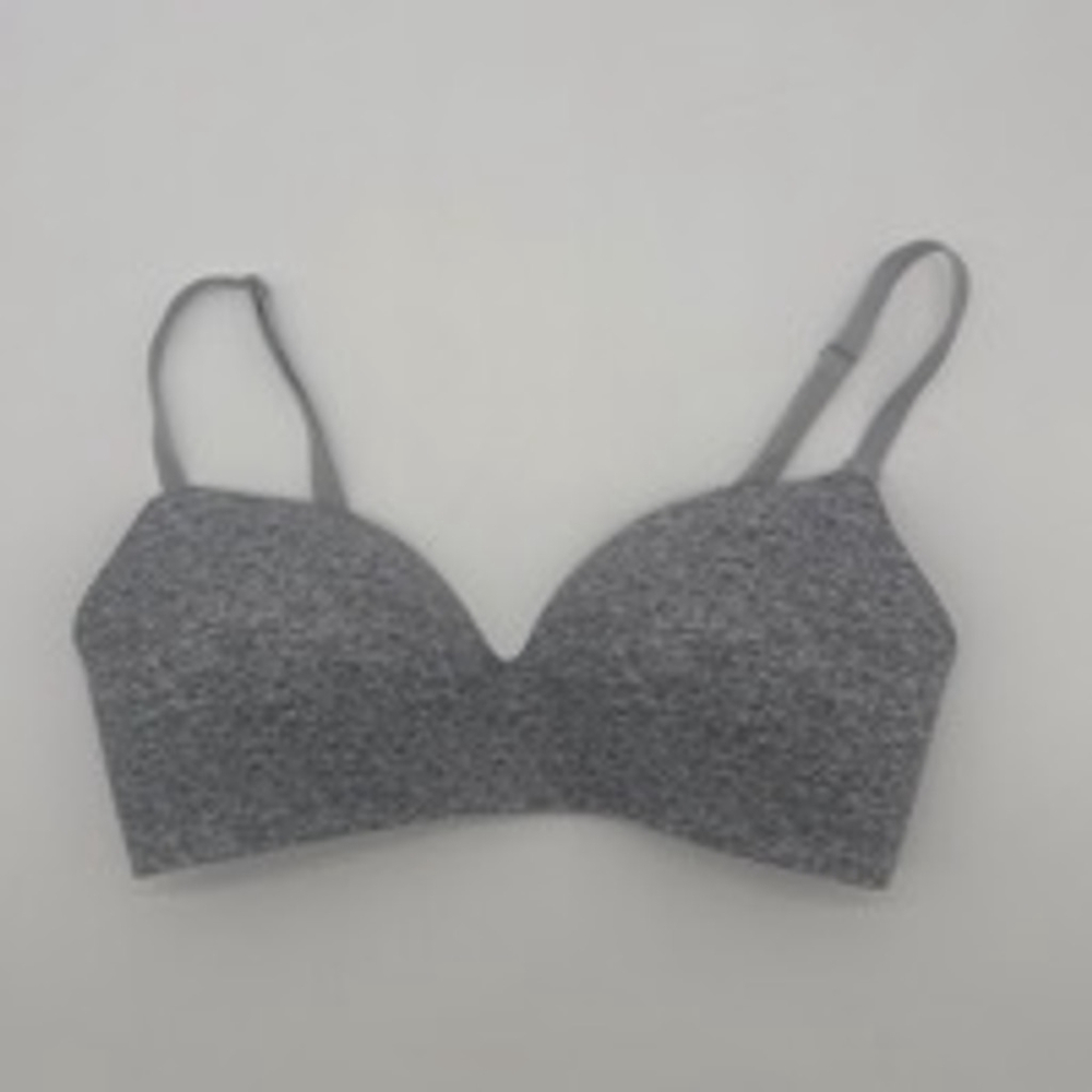 SOMA Enbliss NURSING Gray Wireless Bra Size 34D